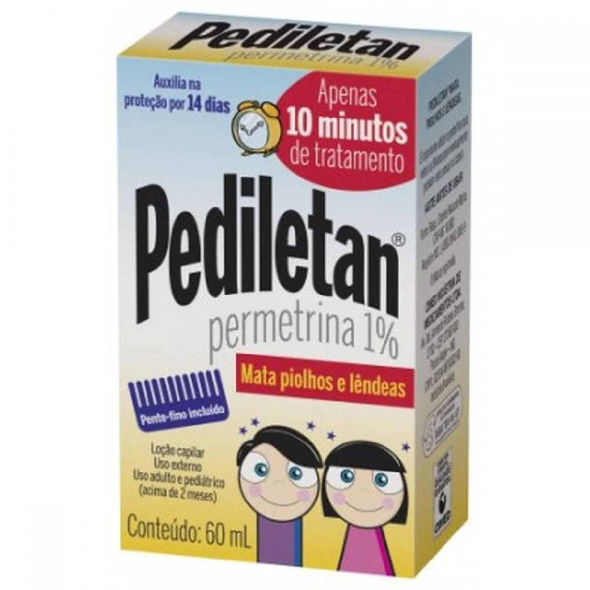 Loção Capilar Pediletan 60 Ml