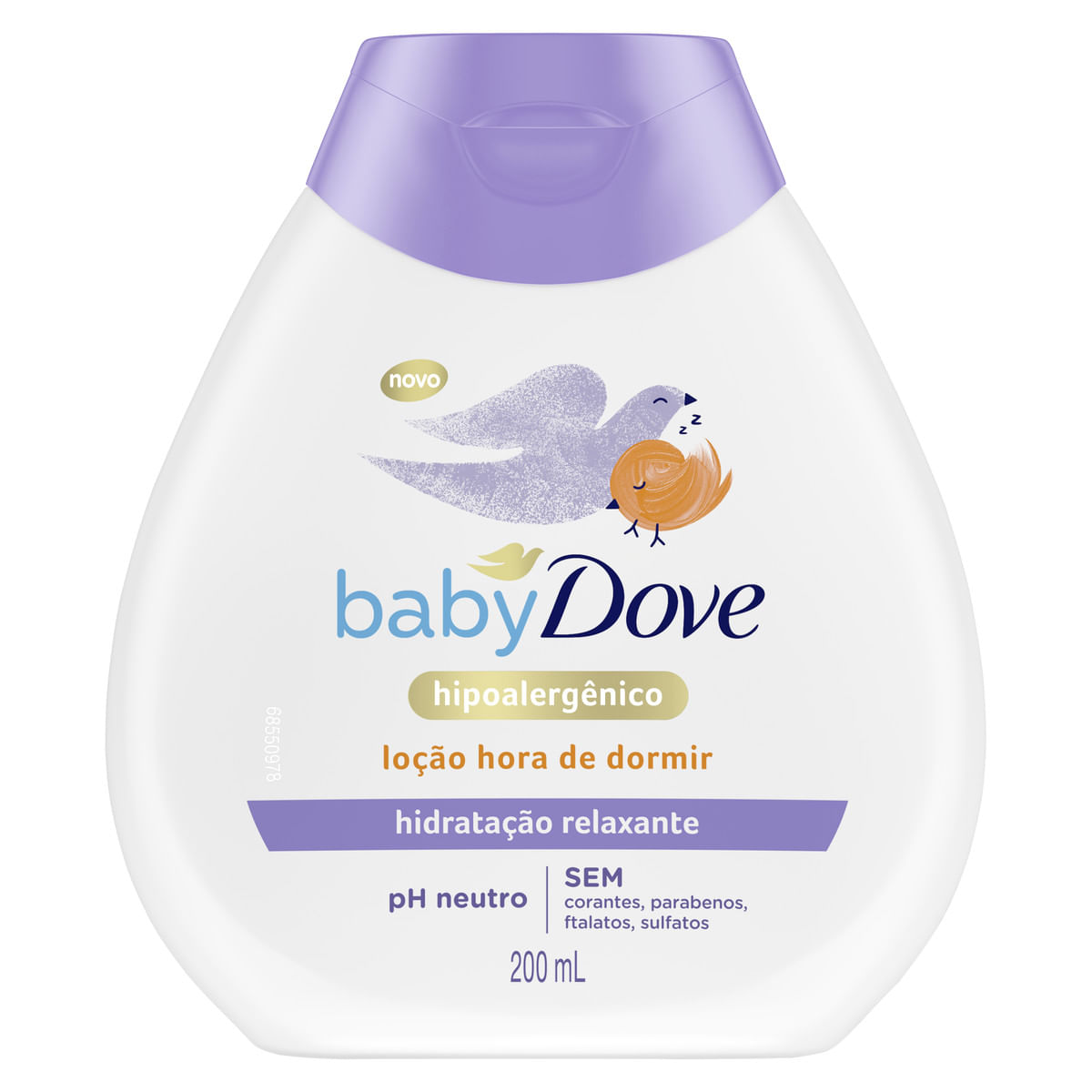 Loção Corporal Hidratação Relaxante Dove Baby Hora de Dormir Frasco 200 ml