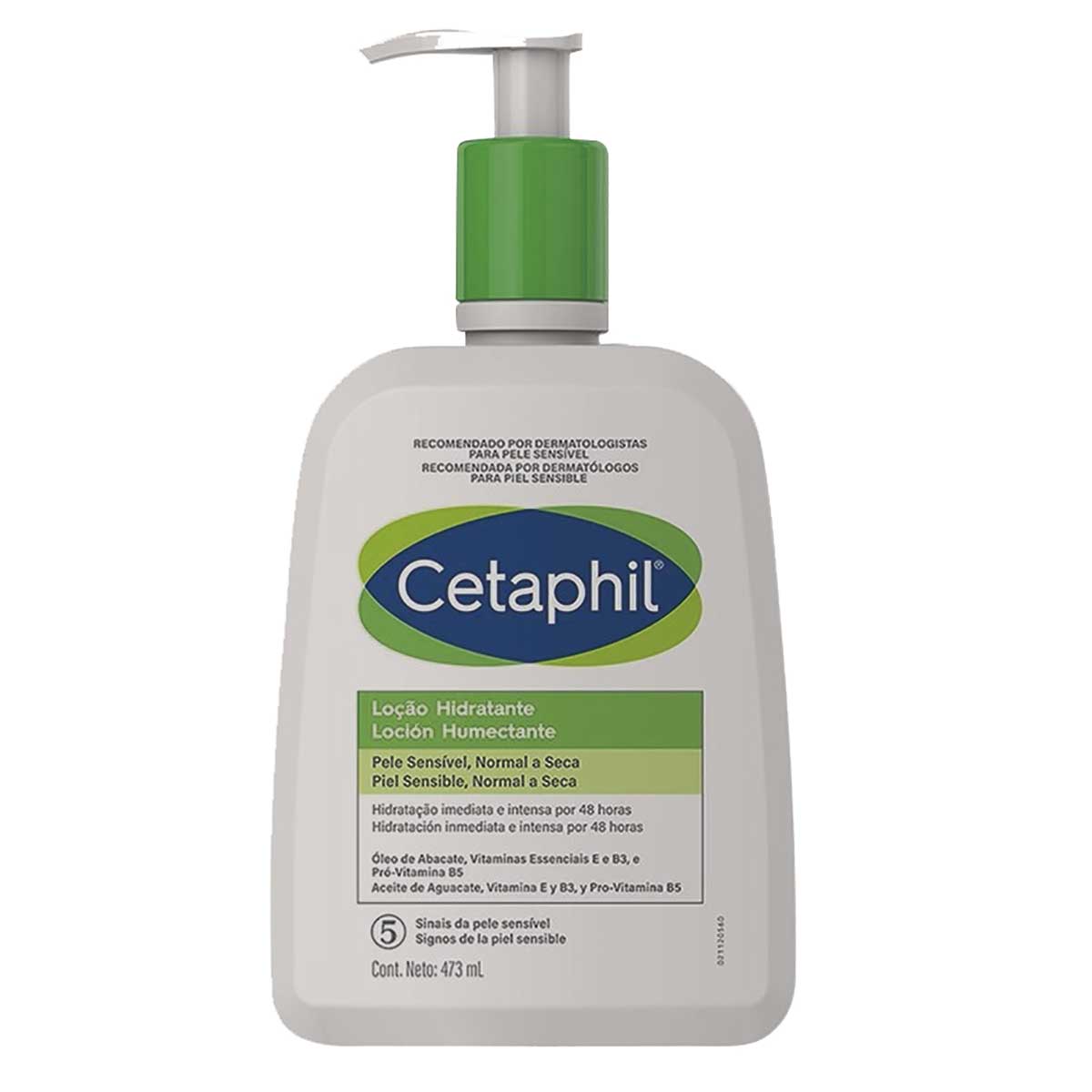 Loção Hidratante Cetaphil Corpo e Rosto Com 473ml