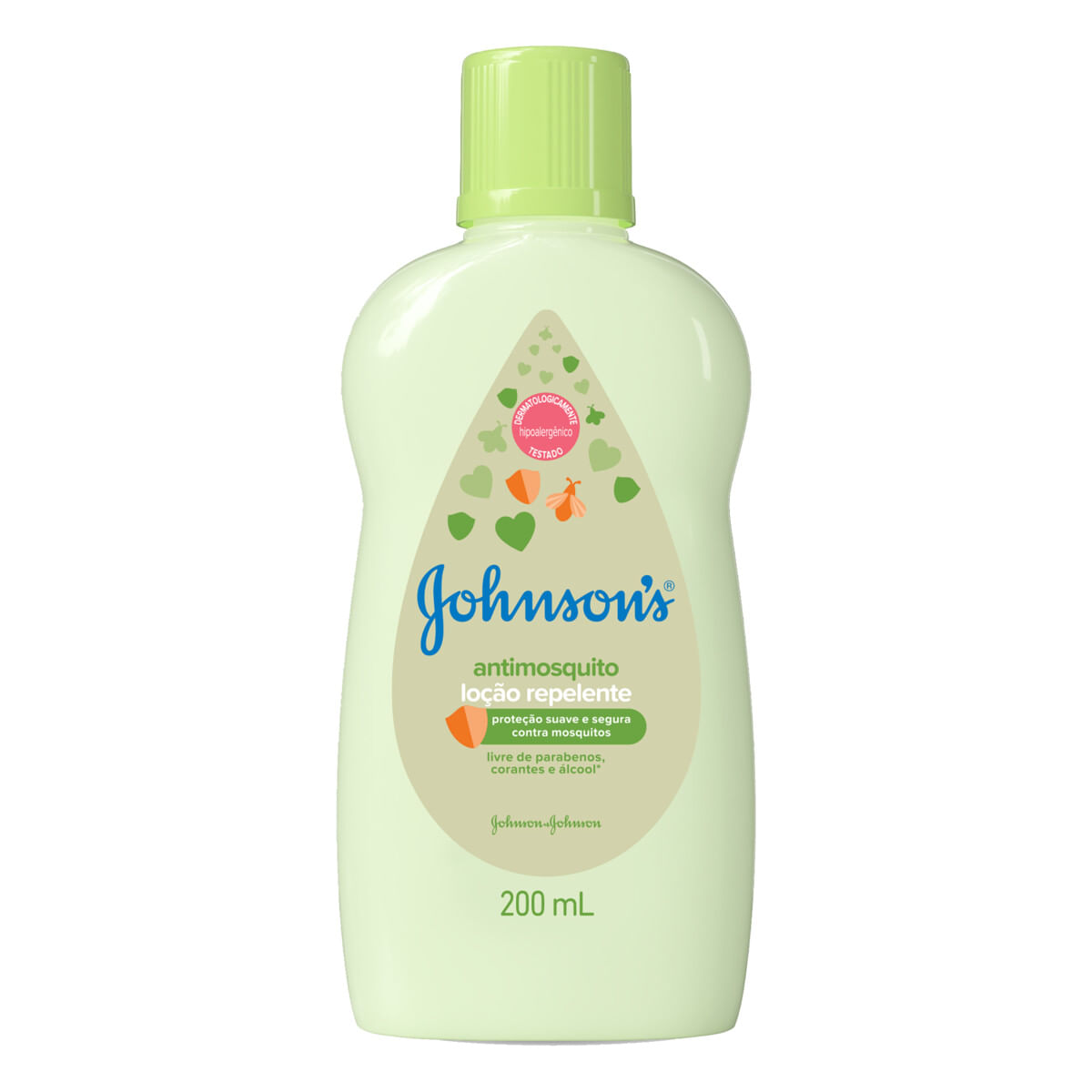 Repelente Infantil Sem Álcool Johnson&apos;s Baby Anti Mosquito 200ml