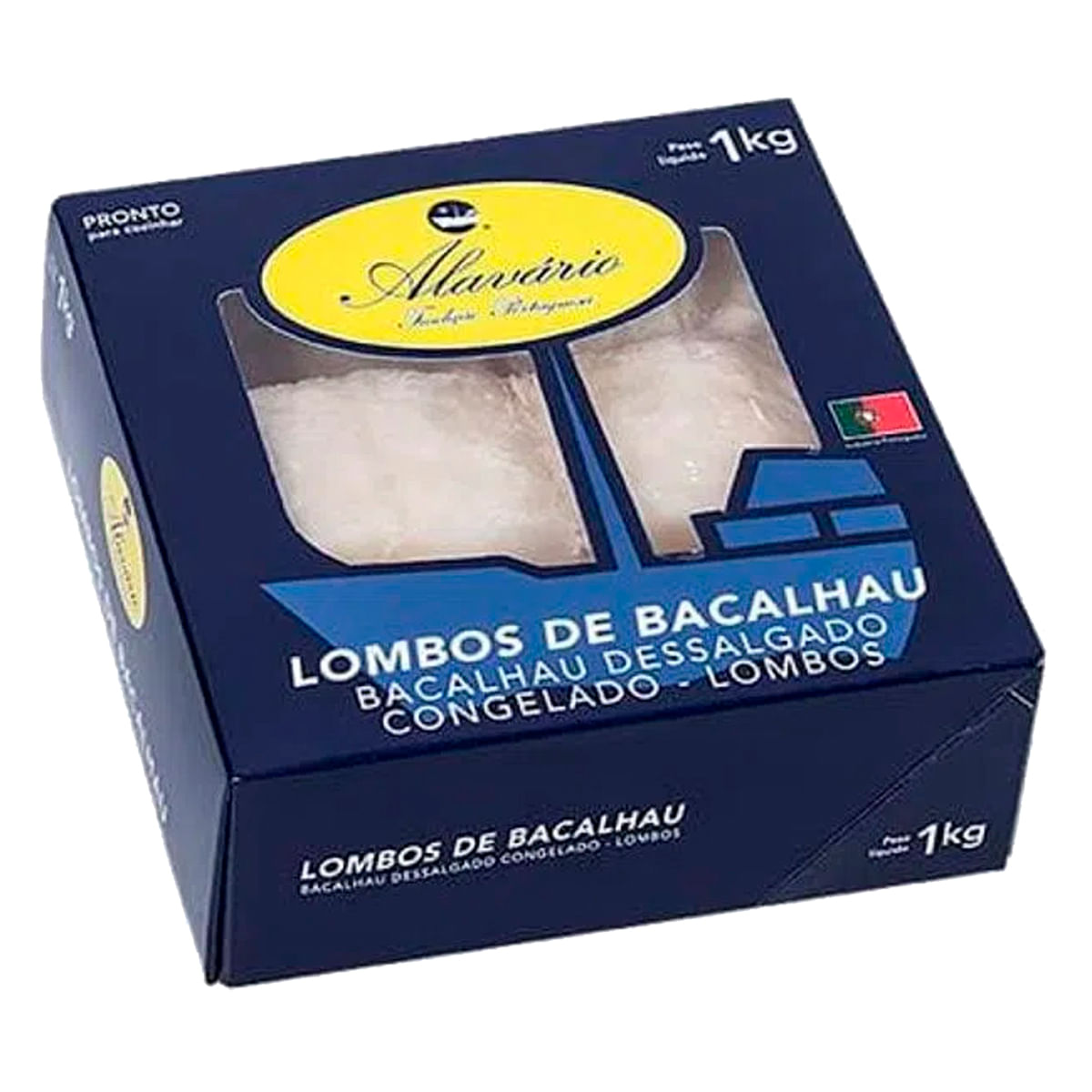 Lombo de Saithe Congelado Alavário 1 Kg