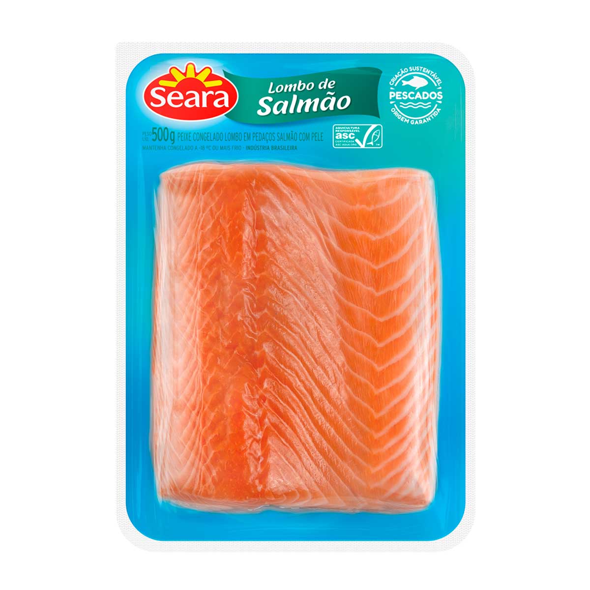 Lombo De Salmão Congelado Seara 500 g