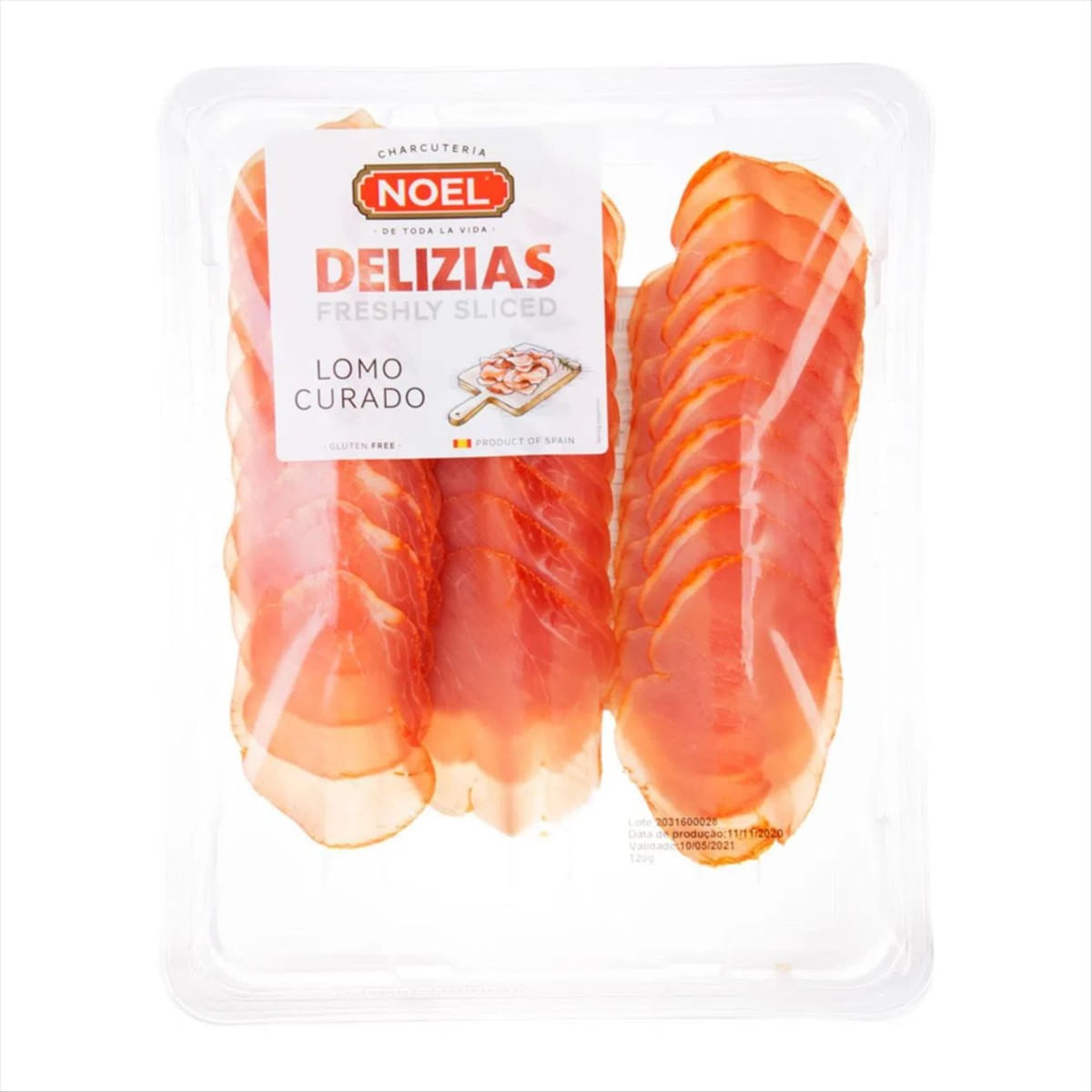 Lombo Espanhol Fatiado Noel 120g