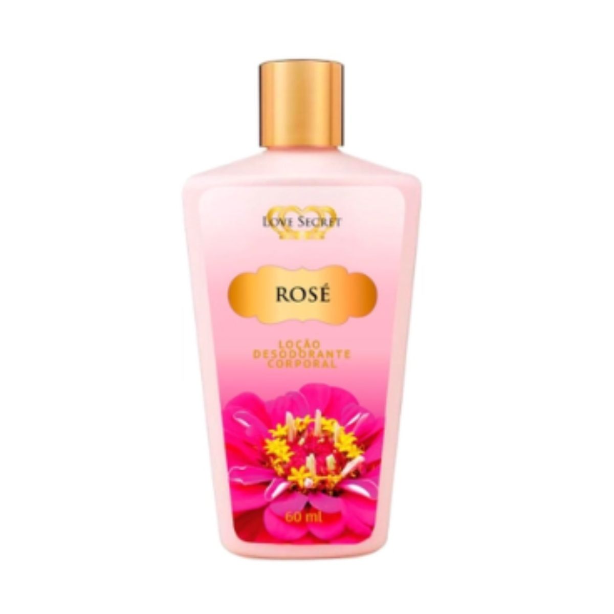 Hidratante Miniatura Rosé Love Secret 60 ml