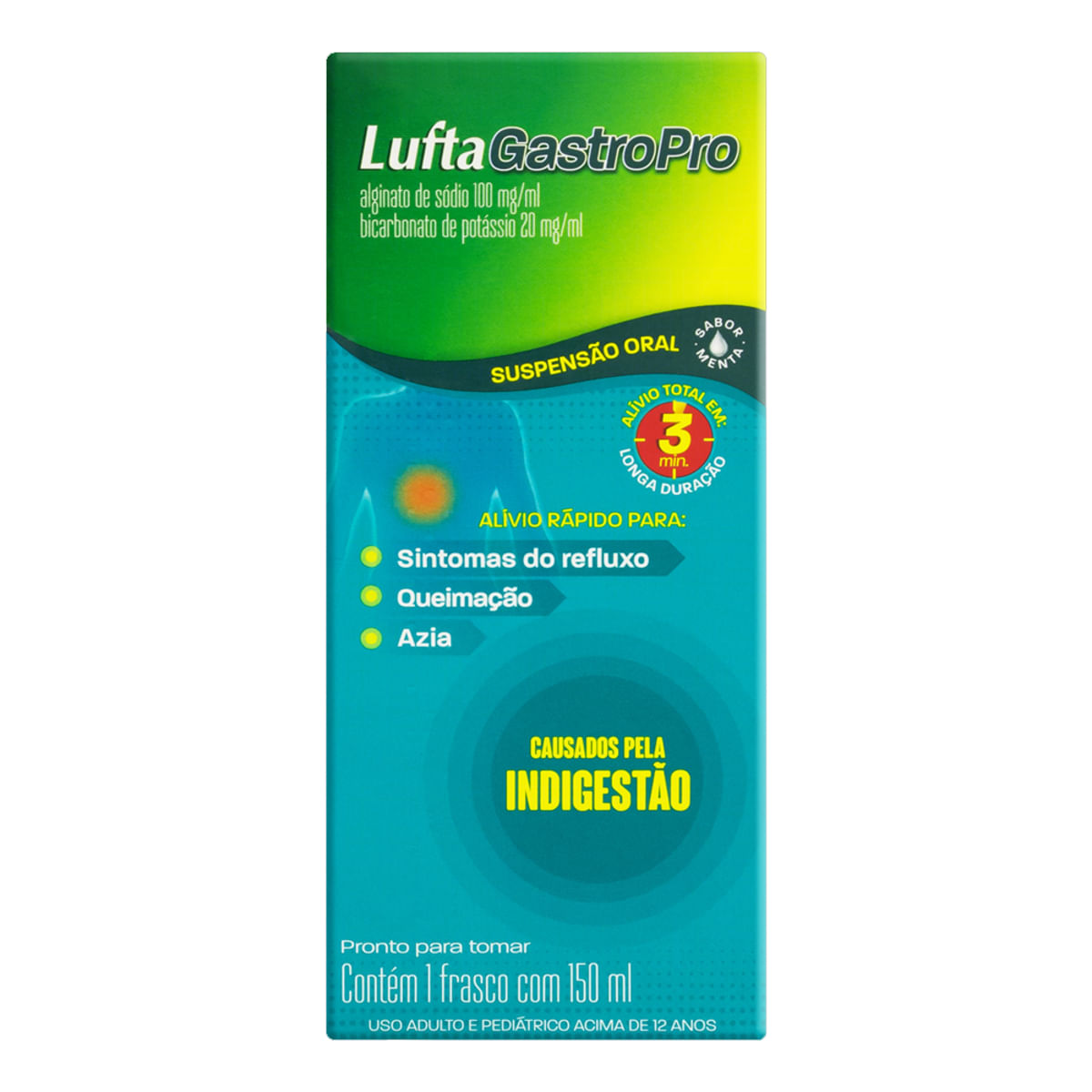 Lufta Gastro Pro Suspensão 150 ml