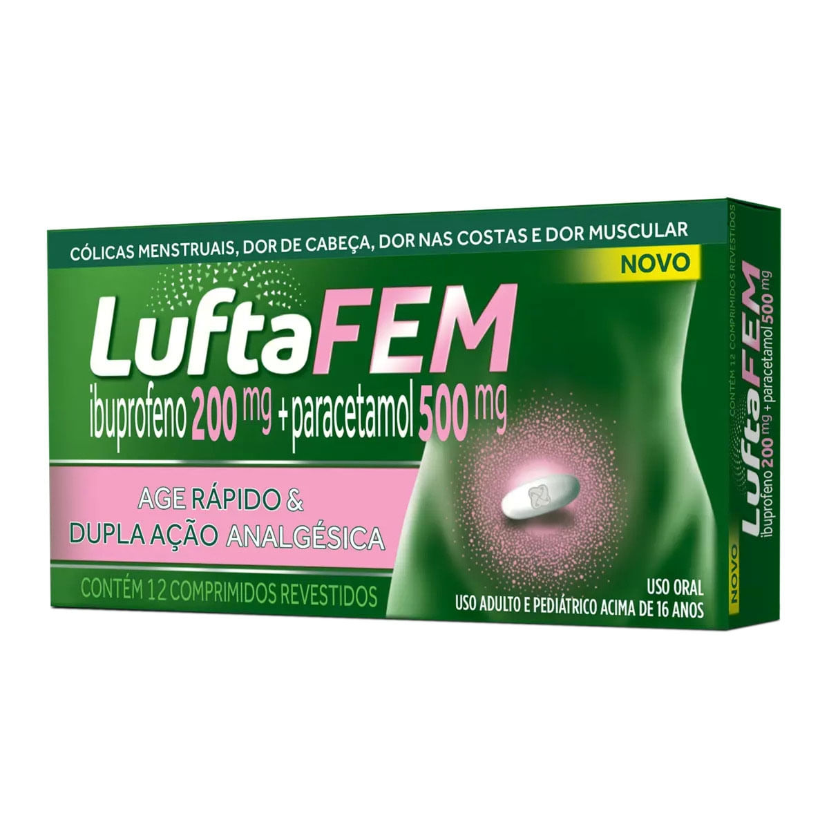 Luftafem 12 Comprimidos