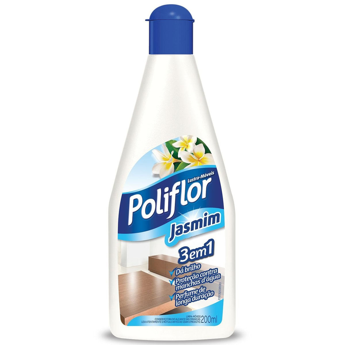 Lustra Móveis Poliflor Jasmim 200ml