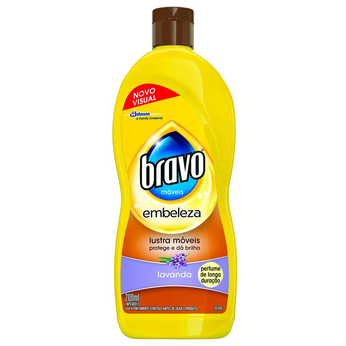 Lustra Móvel Bravo Brilho Prático Lavanda 200 ml