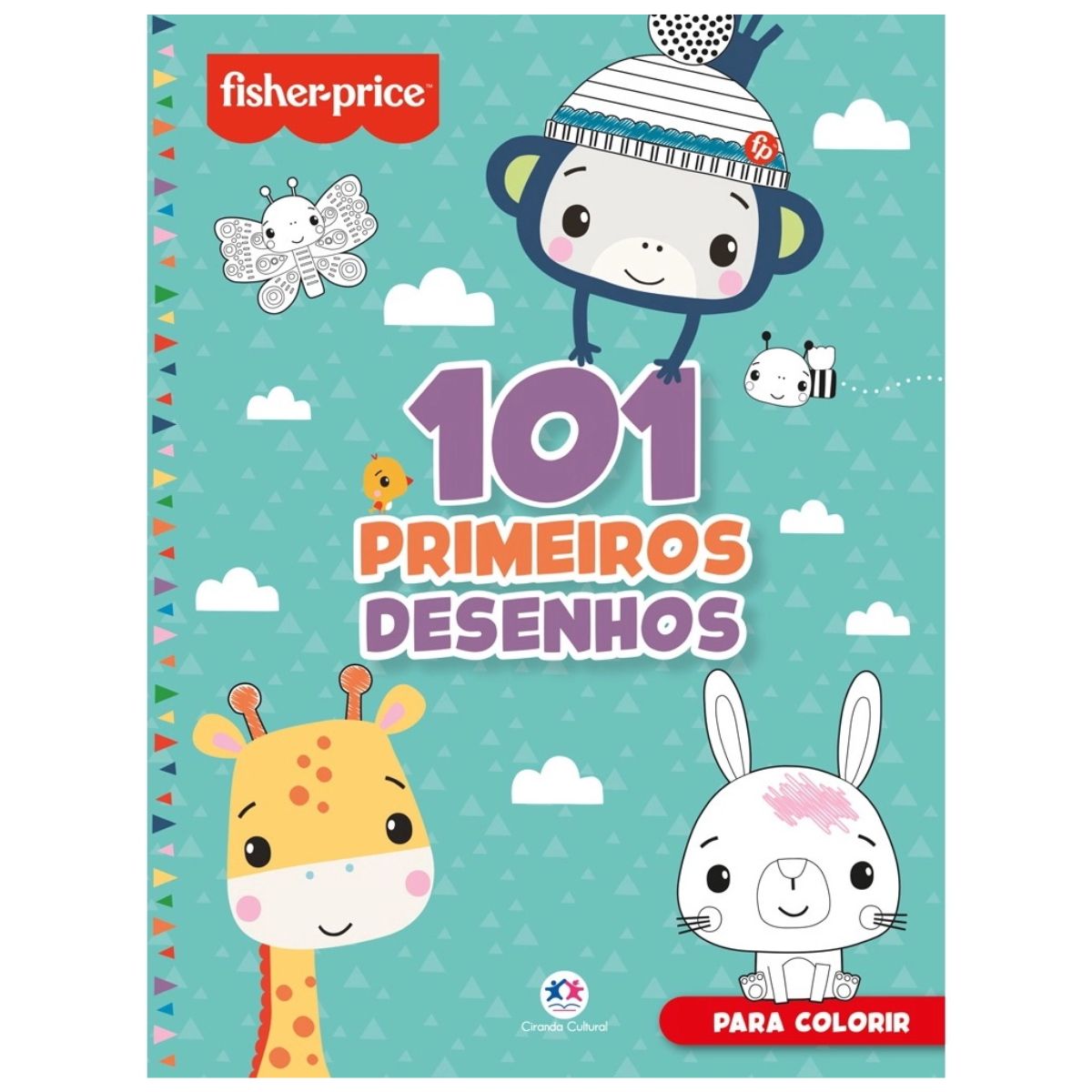 Livro 101 Primeiros Desenhos Ciranda Cultural 1ª Edição