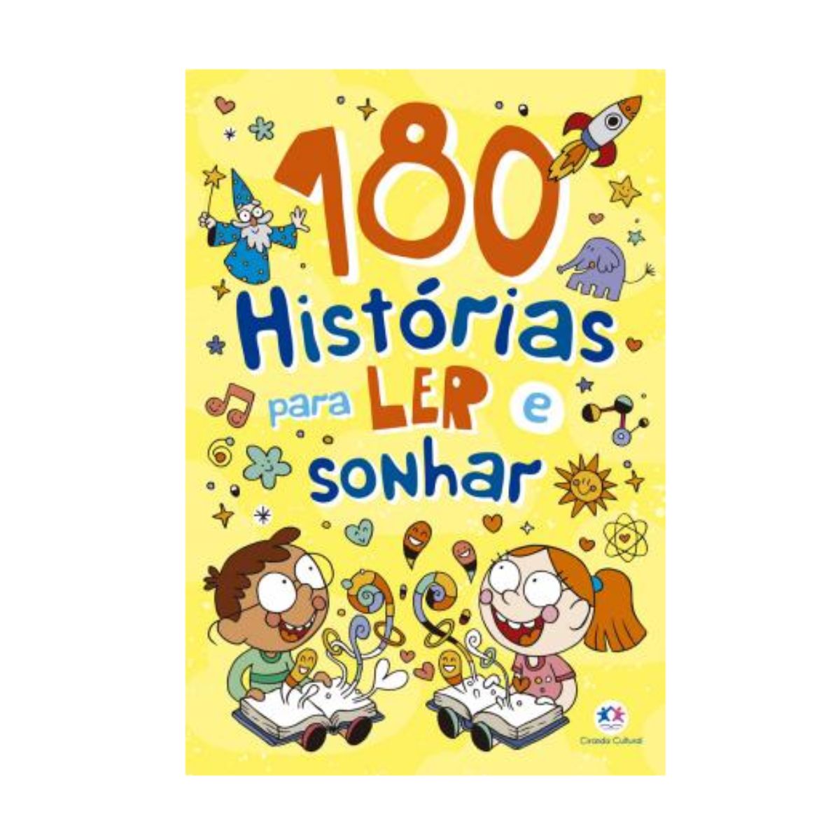 Livro 180 Histórias Para Ler e Sonhar Ciranda Cultural Edição 1 com 96 Páginas