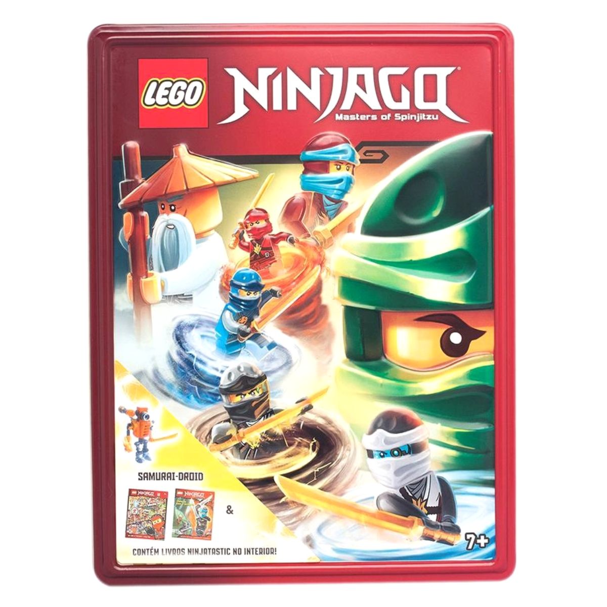 Livro Ninjago Mestres do Spinjitzu Lego 1ª Edição