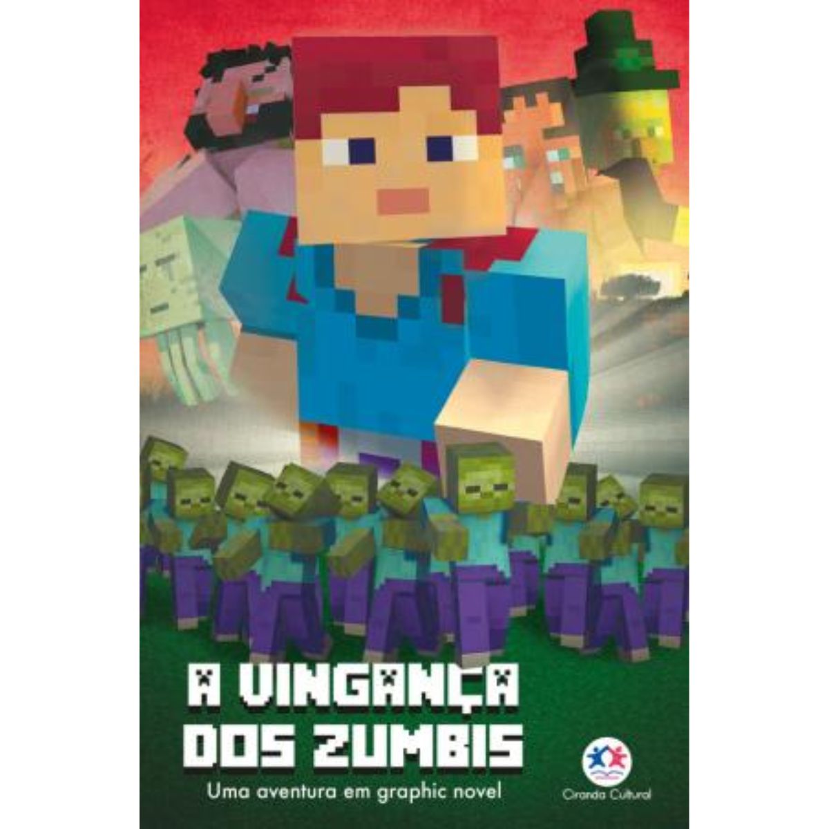 Livro Minecrafit A vingança dos Zumbis Livro 2 Stevens, Cara J 1ª Edição