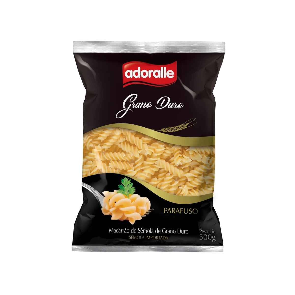 Macarrão Grano Duro Parafuso Adoralle 500 g