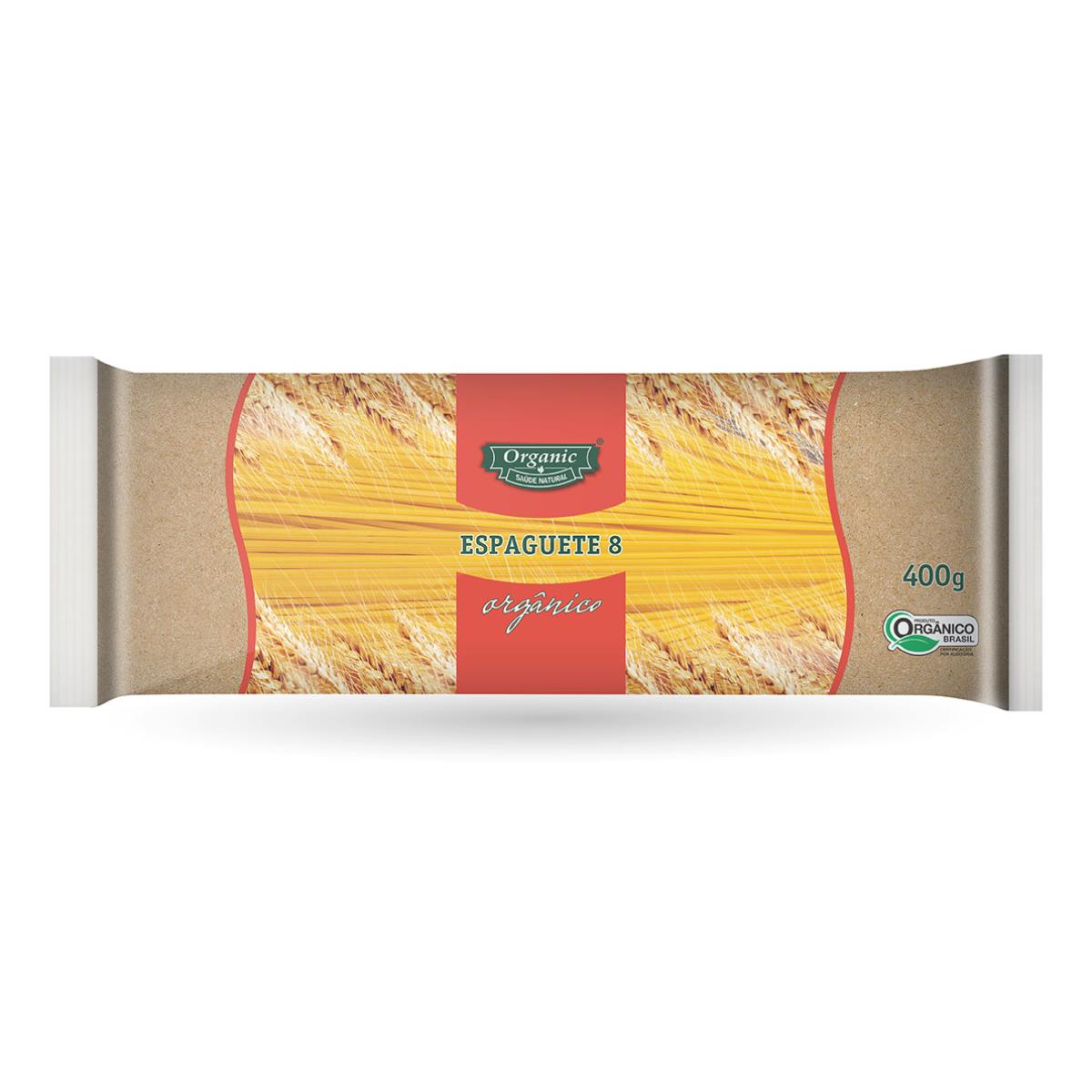 Macarrão Orgânico Espaguete Organic 400 g