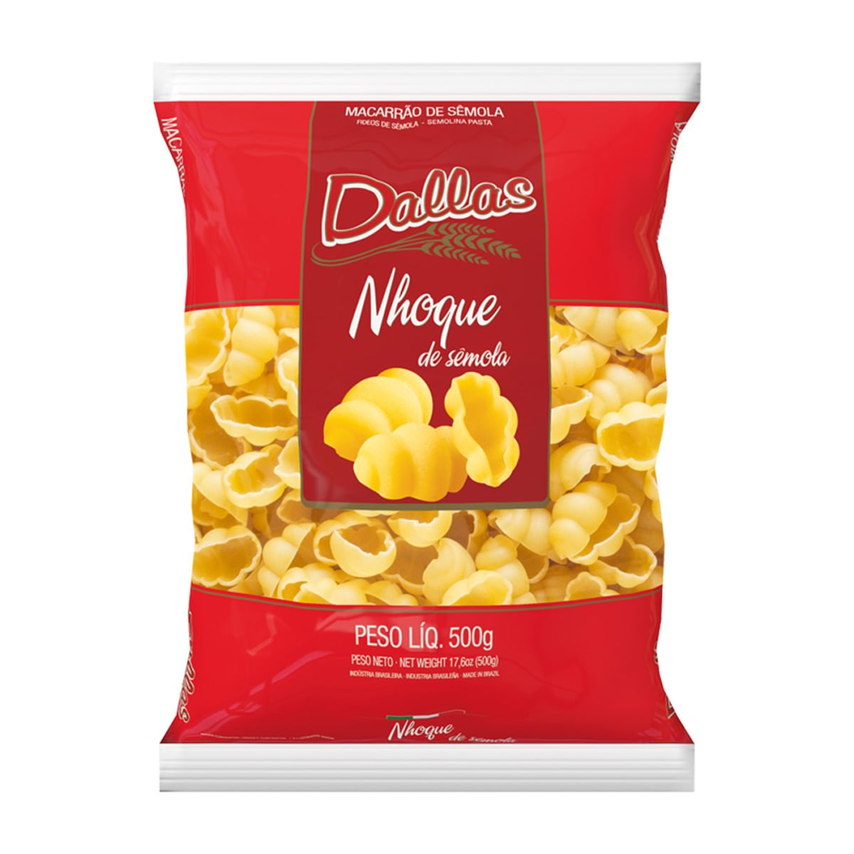 Macarrão de Sêmola Nhoque Dallas 500 g