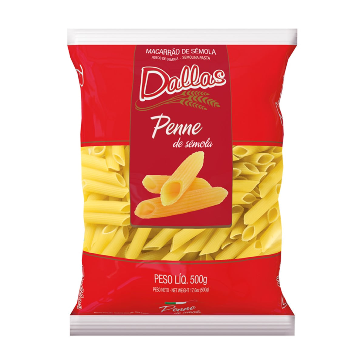 Macarrão de Sêmola Penne Dallas 500 g