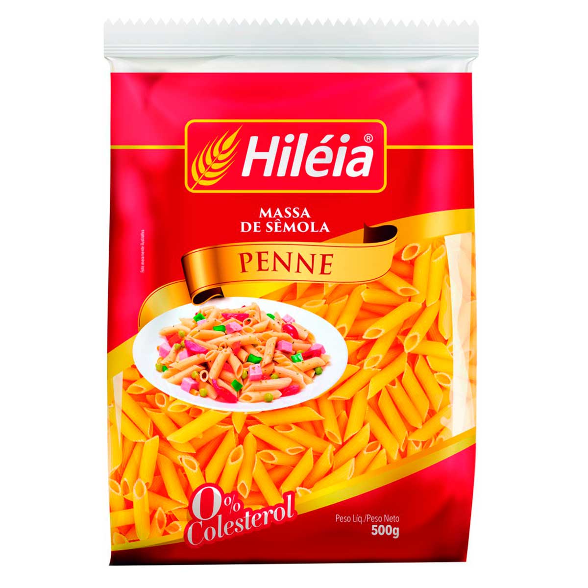 Macarrão de Sêmola Penne Hiléia 500 g