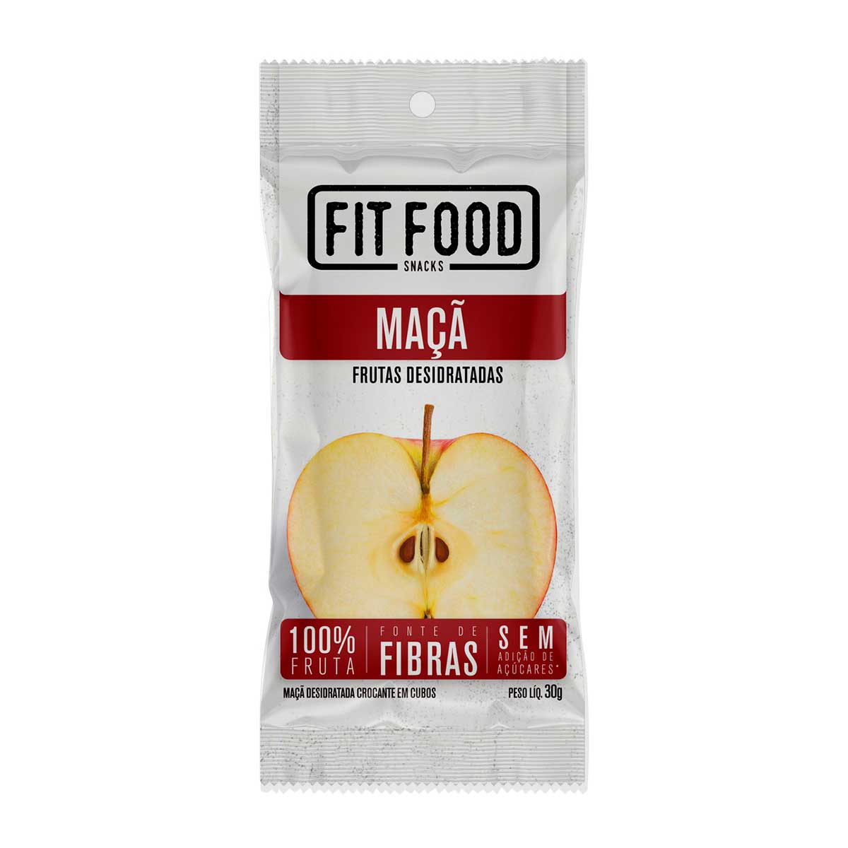 Maçã Desidratada Fit Food 30 g