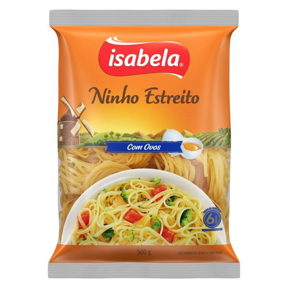 Macarrão Ninho Isabela Com Ovos 500 g