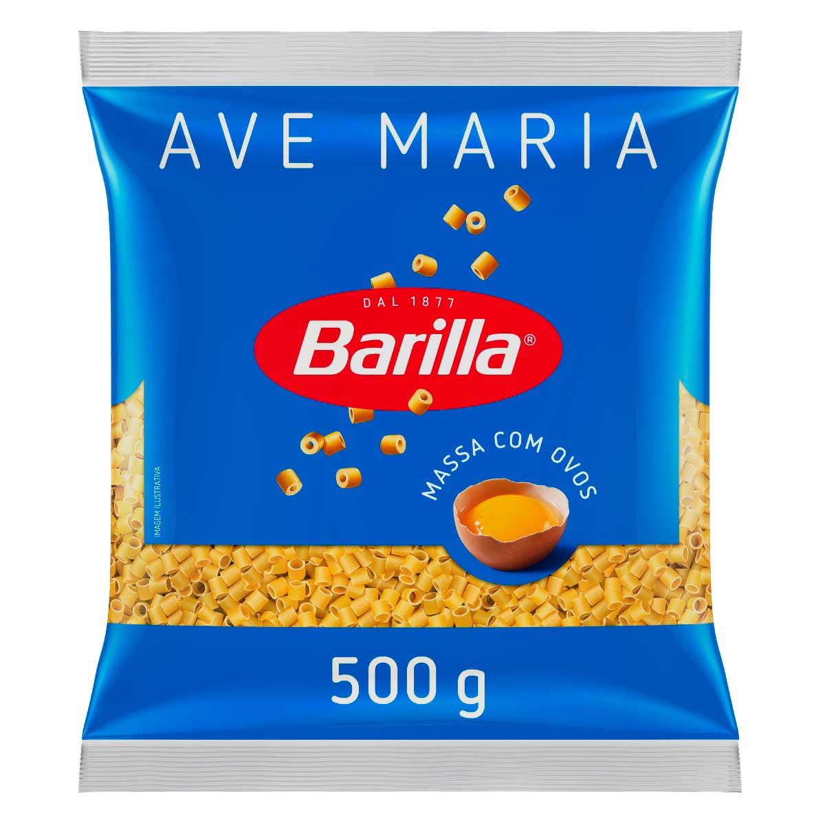 Macarrão Pai Nosso com Ovos Barilla 500g para Sopas