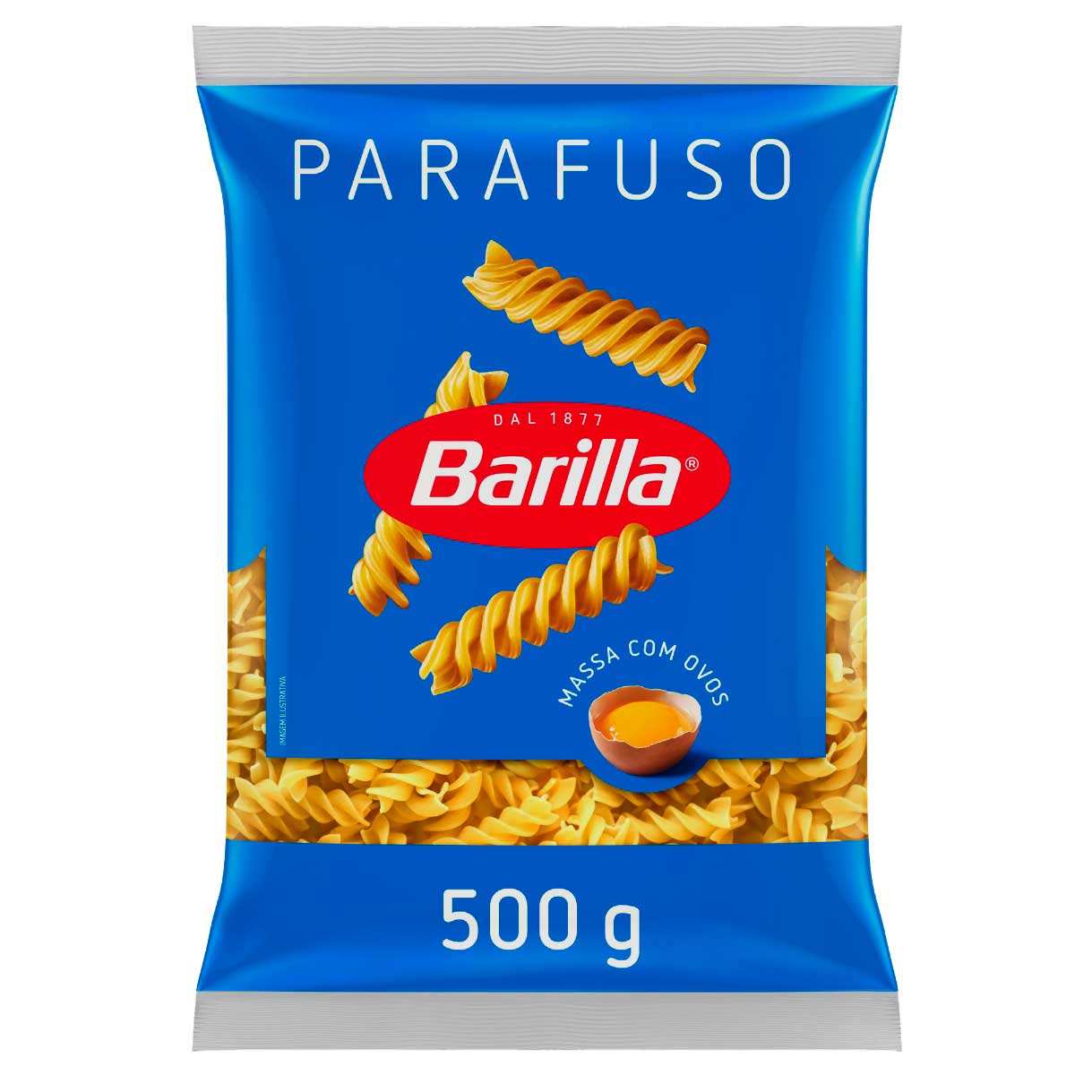 Macarrão Parafuso com Ovos Barilla 500g