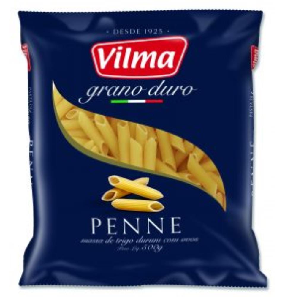 Massa Grano Duro Vilma Penne Pacote 500 g