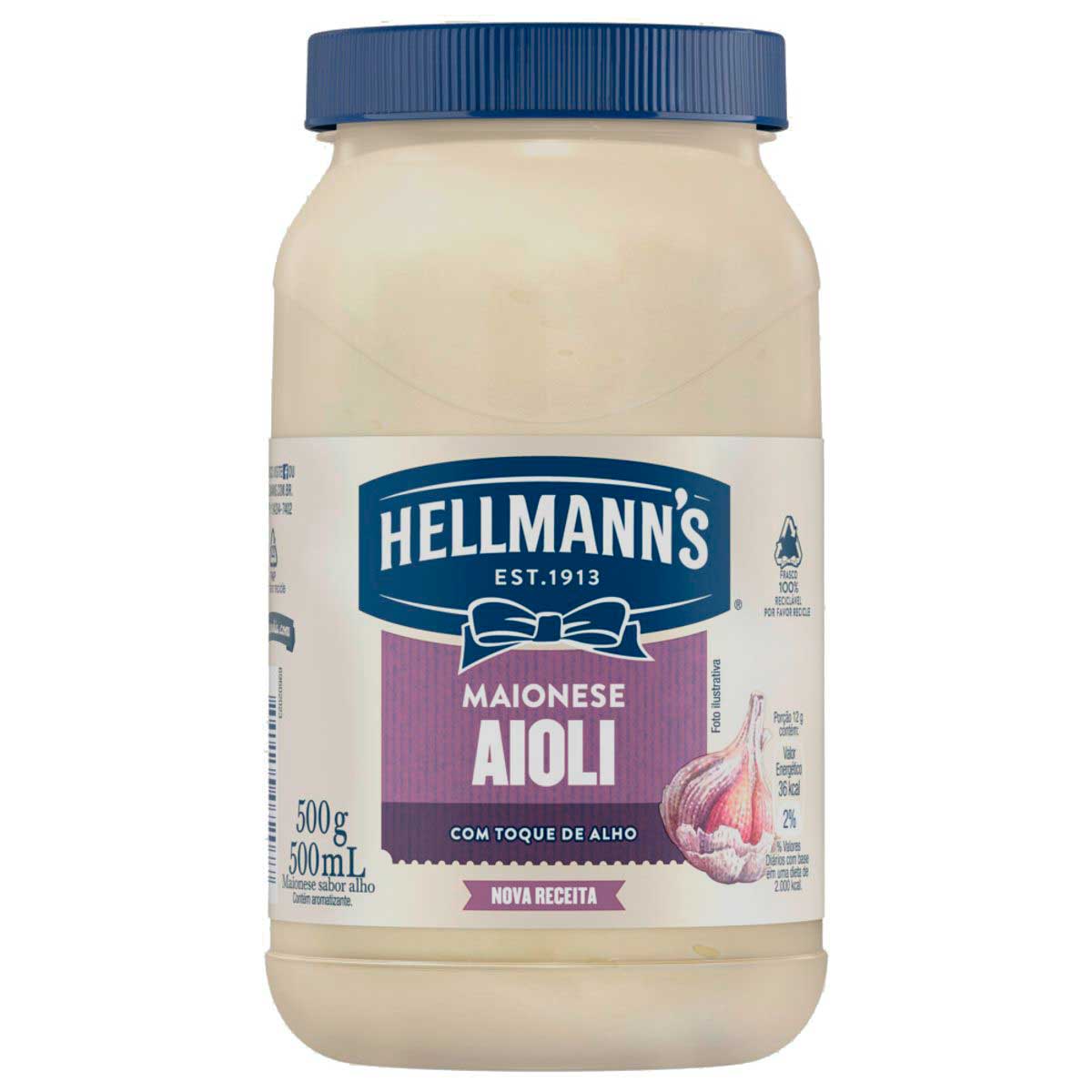 Maionese Hellmann&apos;s Aioli 500g