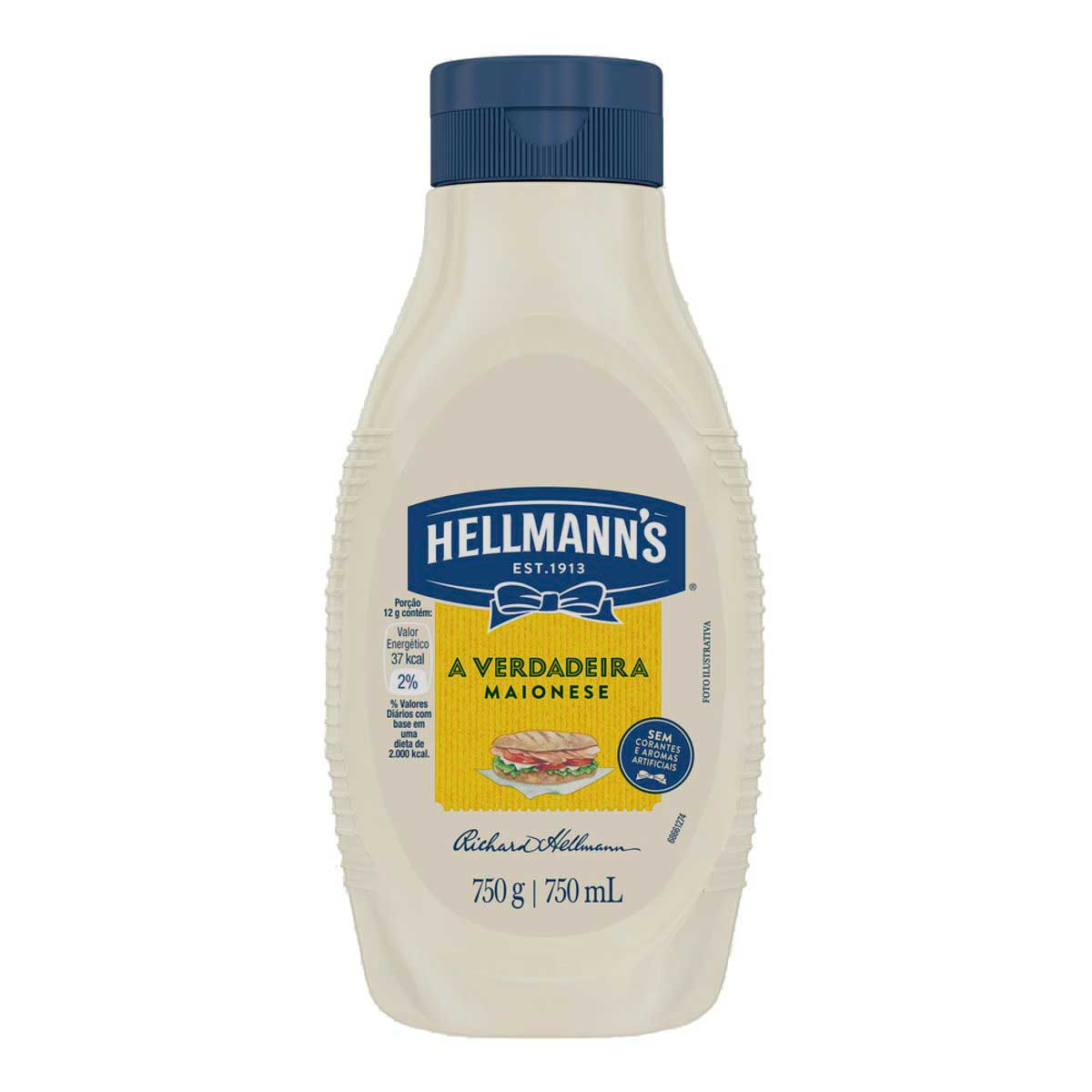 Maionese Hellmann&apos;s Squeeze 750 g