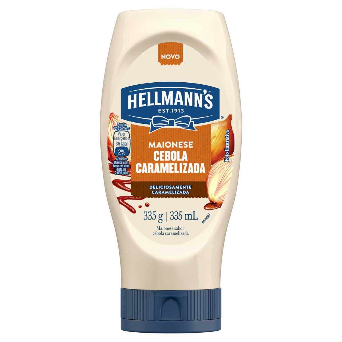 Maionese Hellmann&apos;s Sabor Cebola Caramelizada 335g