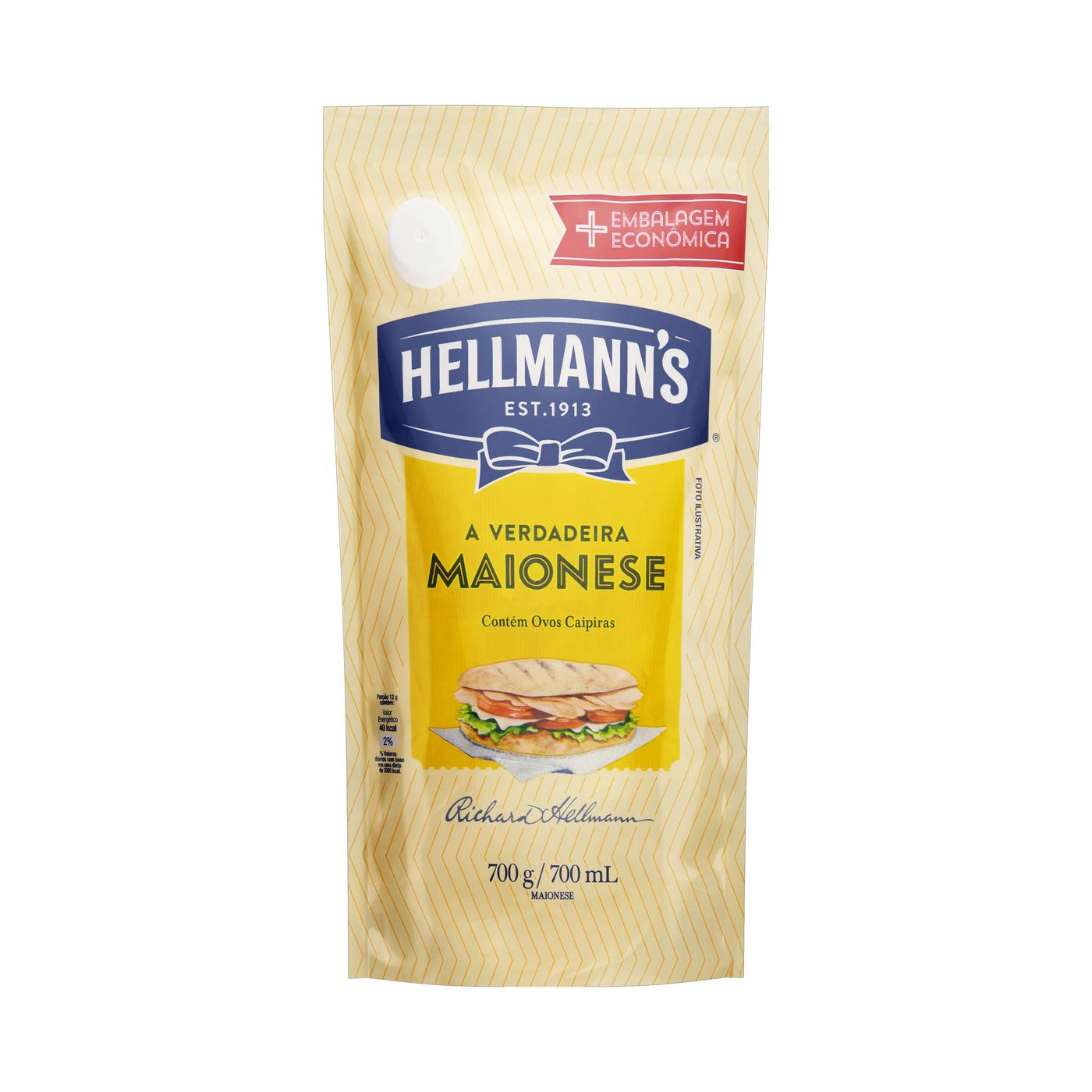 Maionese Hellmanns Original 700 g