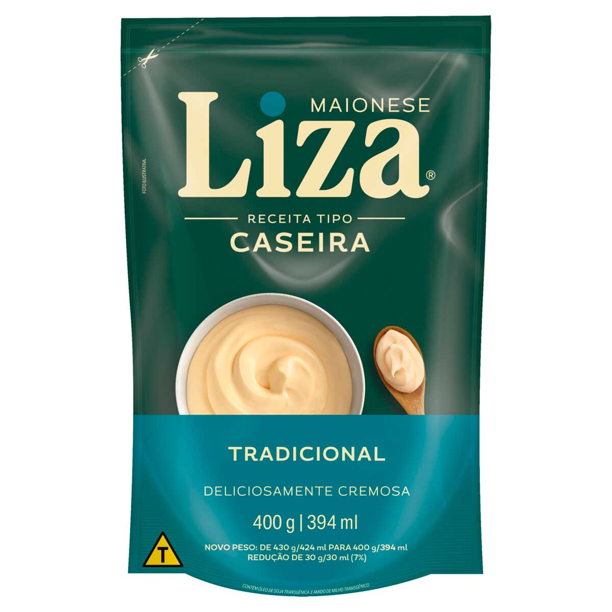 Maionese Caseira Liza 400g