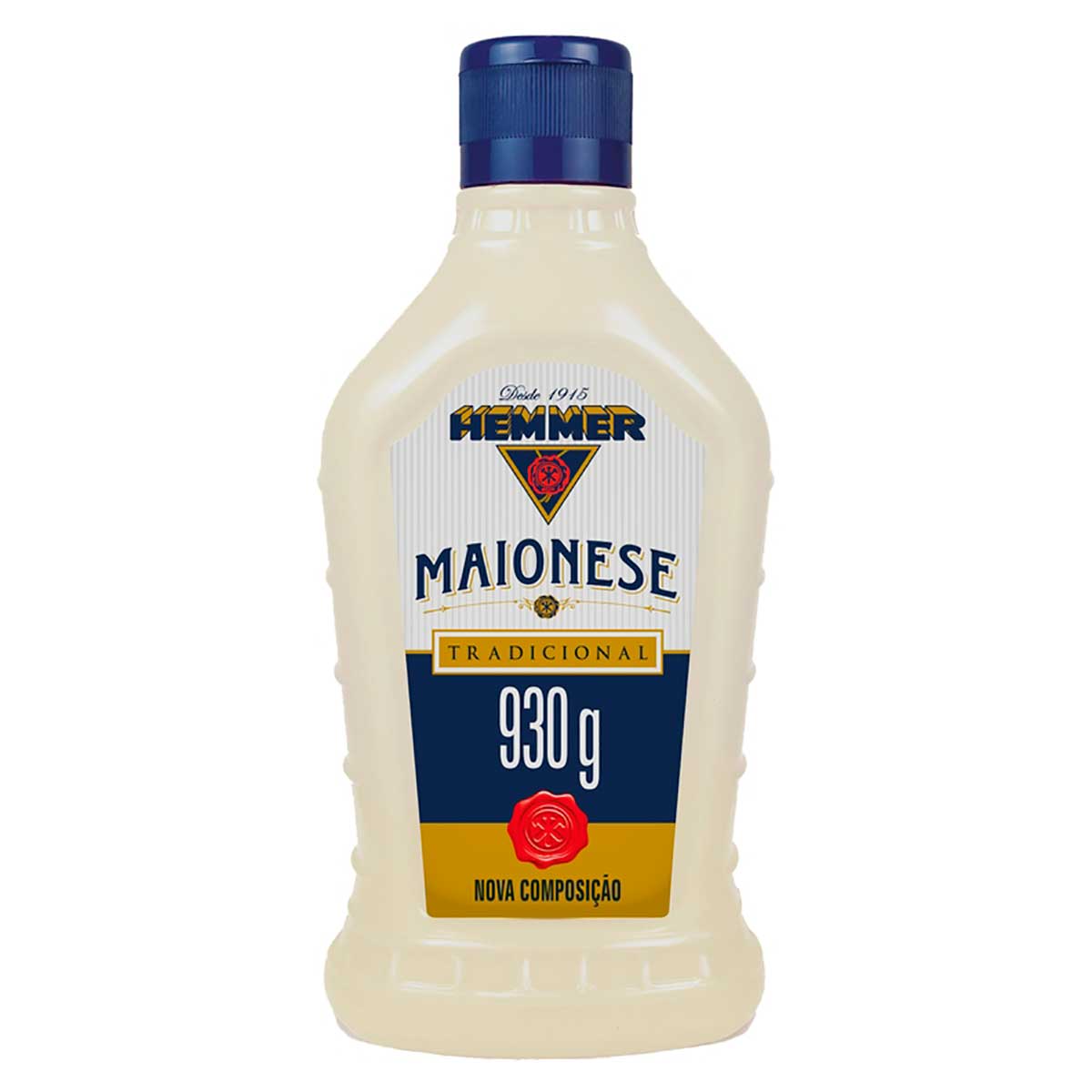 Maionese Tradicional Zero Lactose Hemmer 930g