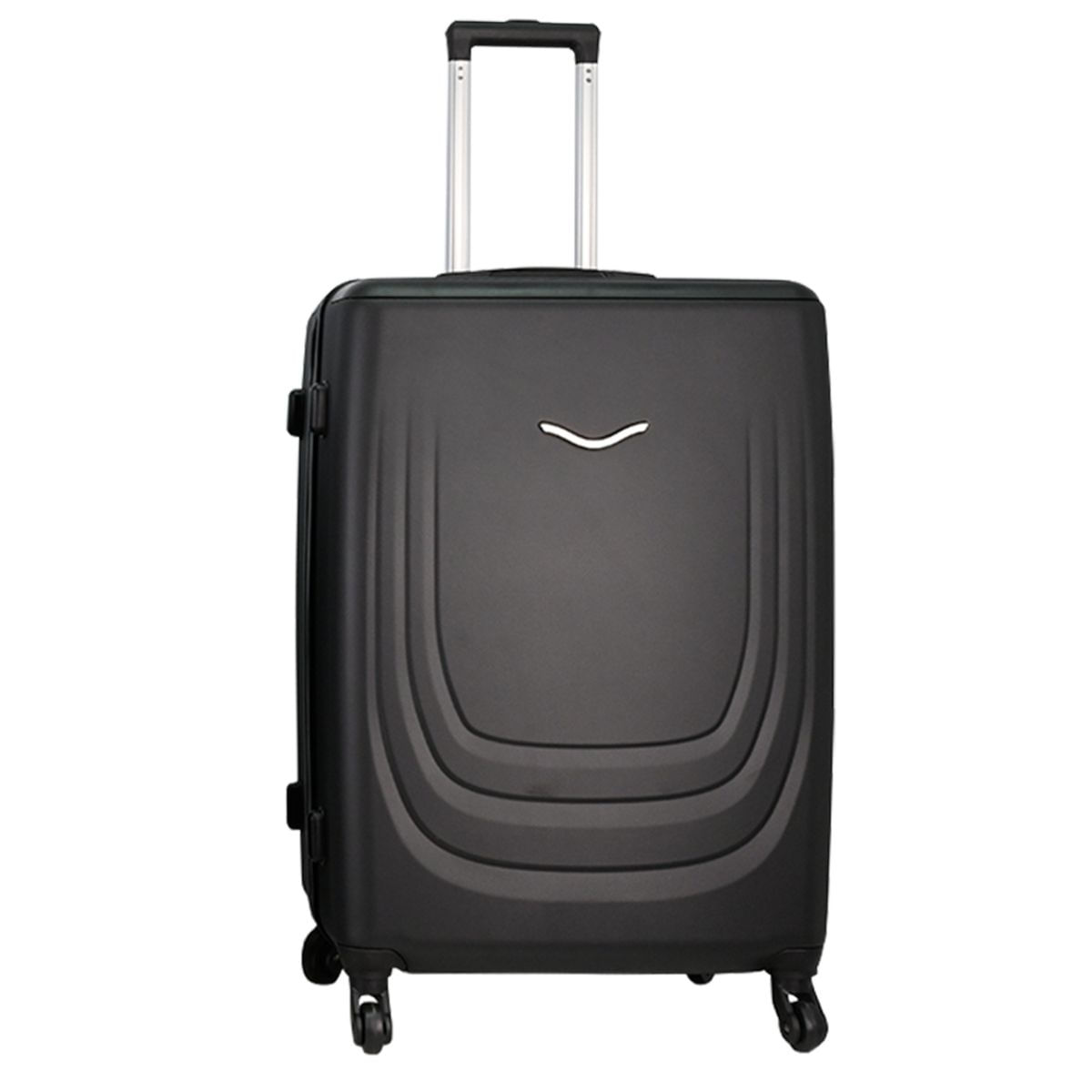 Mala de Viagem 74cm ABS com Rodinhas Carrefour Preta OD140410