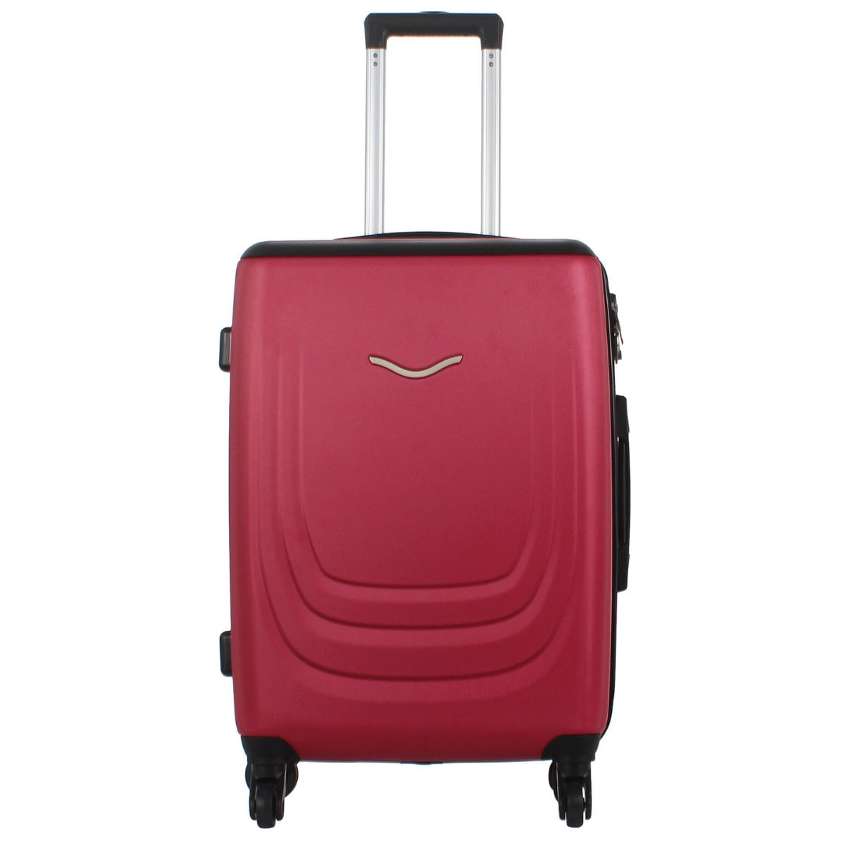 Mala de Viagem 64cm ABS com Rodinhas Carrefour Star Vermelha OD140591