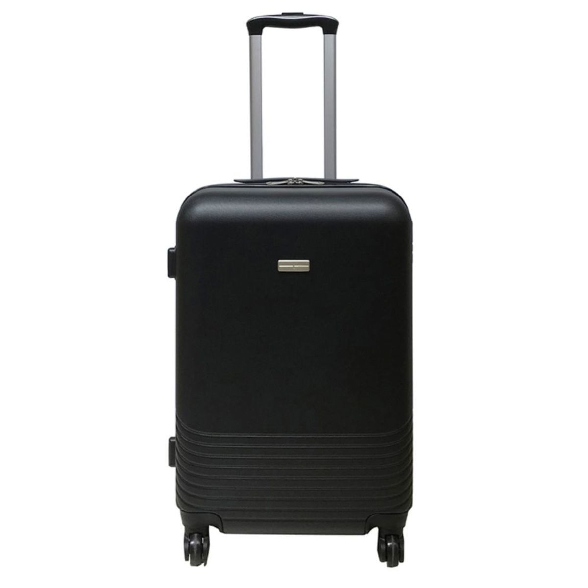 Mala de Viagem ABS com 4 Rodas Carrefour OD124515 Preto 61 cm