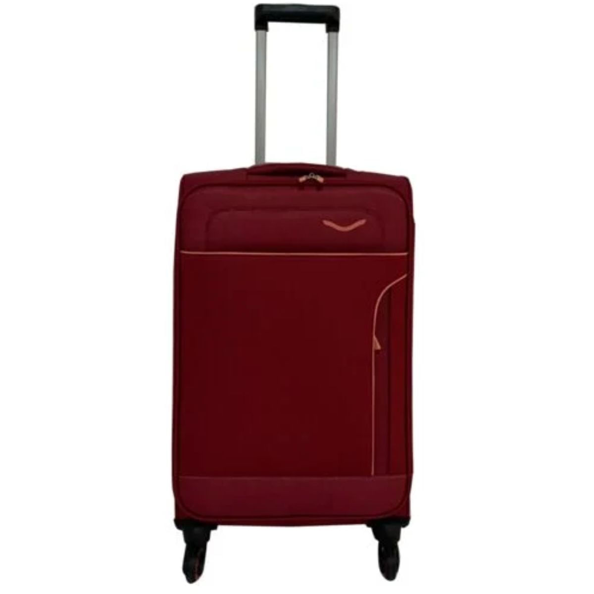 Mala de Viagem 64cm Soft Bordo com Rodinhas Carrefour Vermelha OD140458