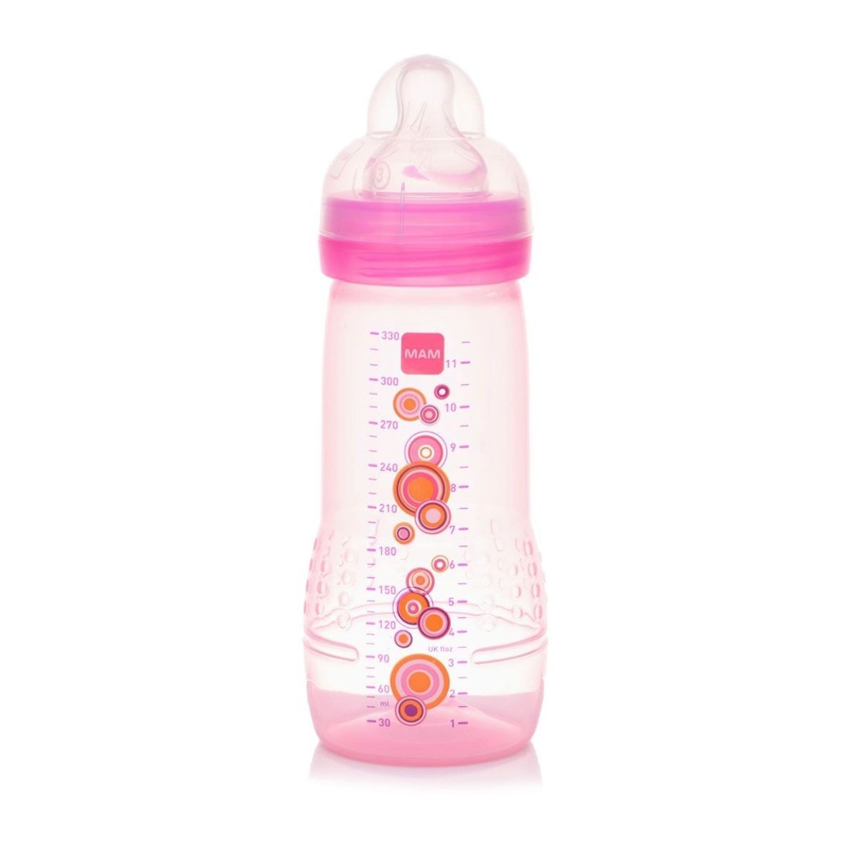 Mamadeira Mam Easy Active Rosa 330 ml 1 un.