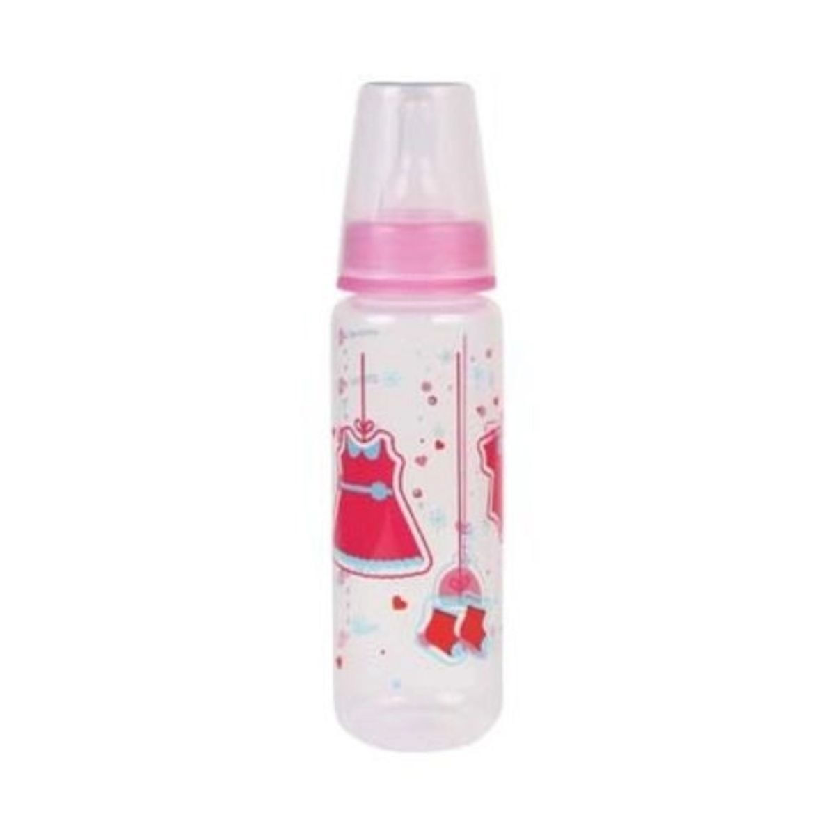 Mamadeira 240 ml Rosa Baby Go