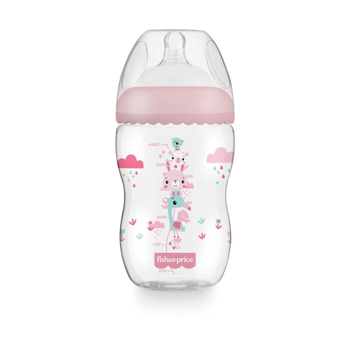 Mamadeira Antia First Moments Rosa 330 ml  Fisher-Price