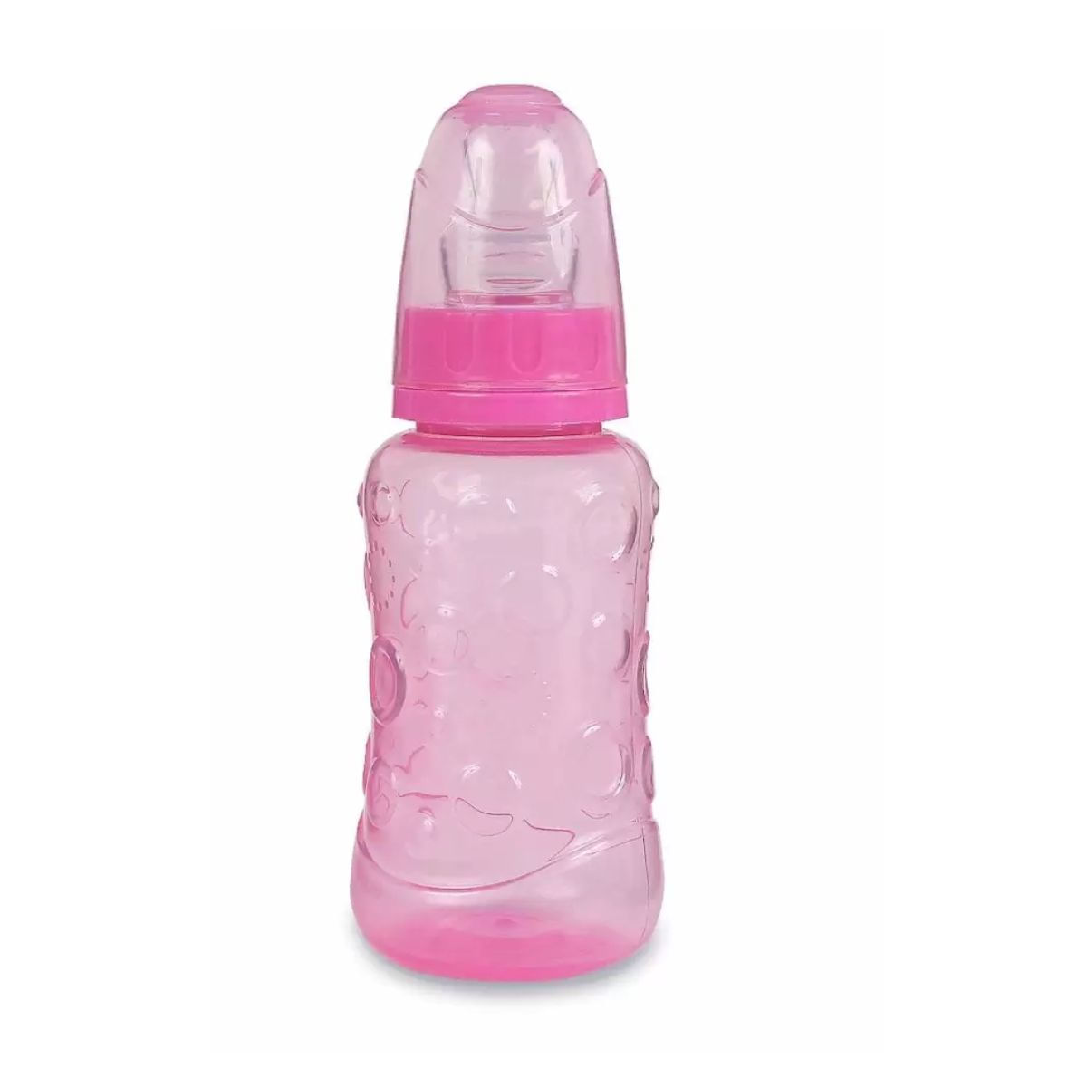 Mamadeira Ortodôntica de Silicone Baby Go 210 Rosa