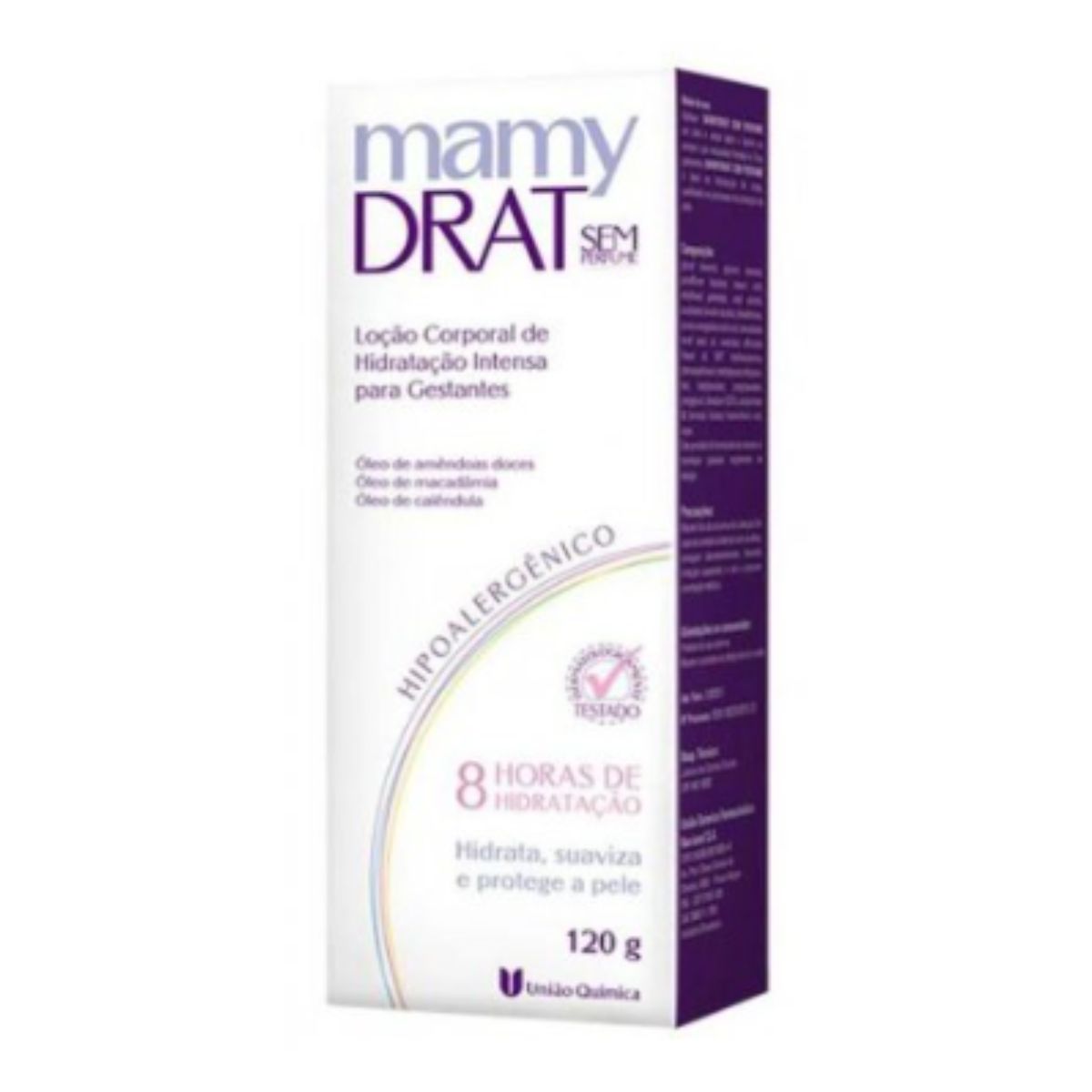 Mamy Drat Loção Corporal sem Perfume com 120 g