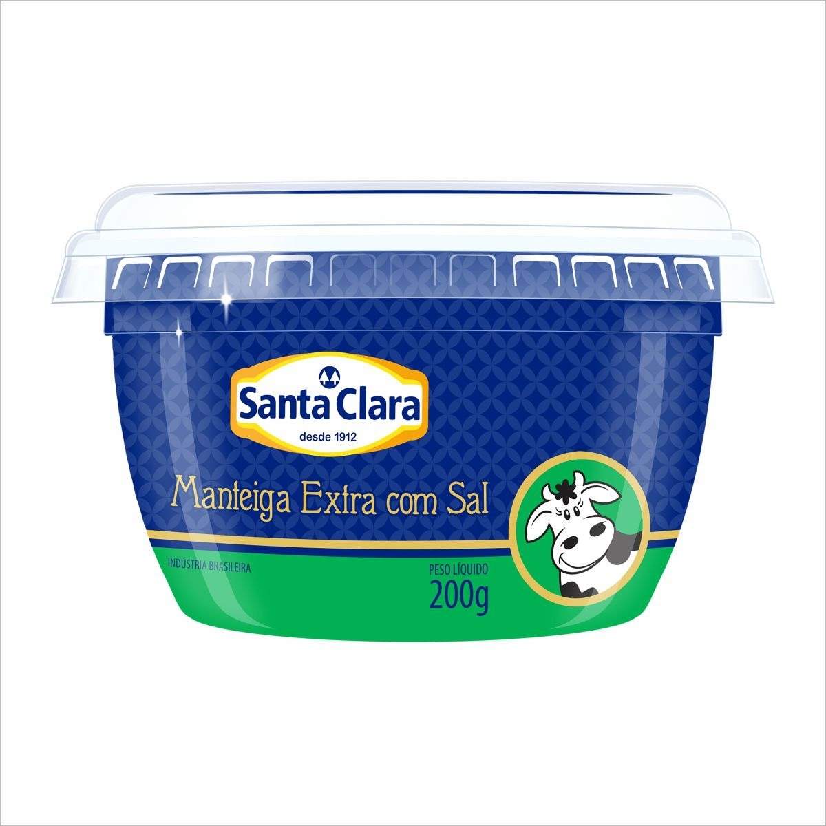 Manteiga Santa Clara Com Sal Pote 200 g