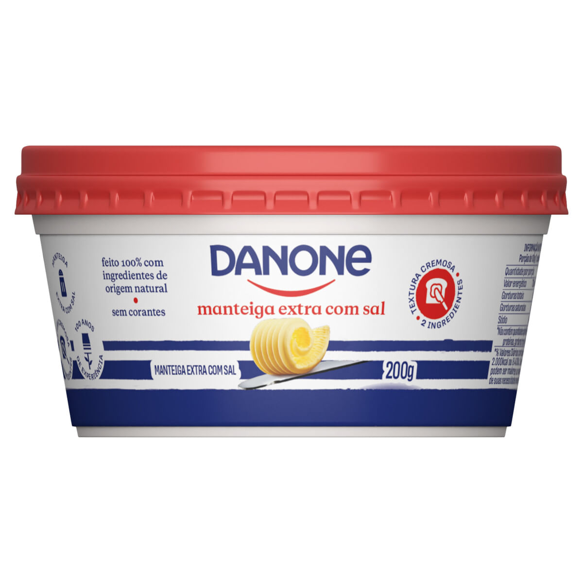 Manteiga com Sal Danone Extra 200g