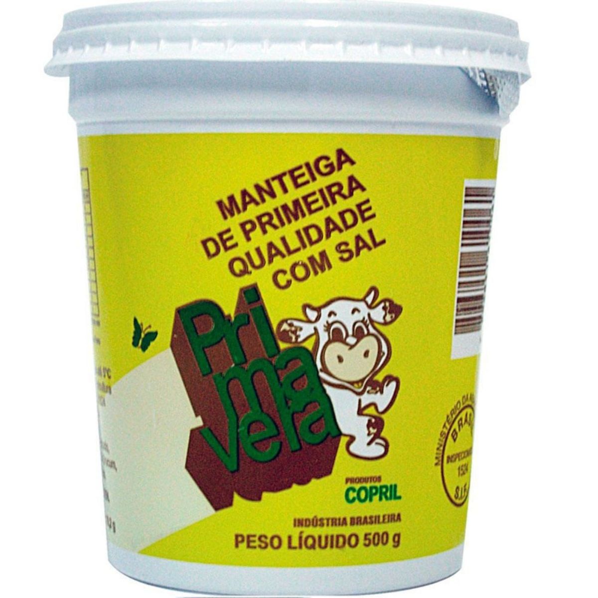 Manteiga Primavera com Sal 500 g