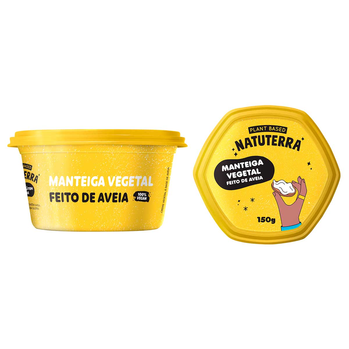 Manteiga Vegana Natuterra 150g