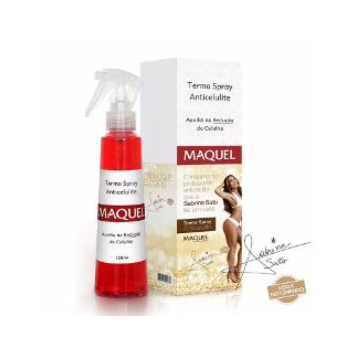 Maquel termo spray anticelulite com 165 ml