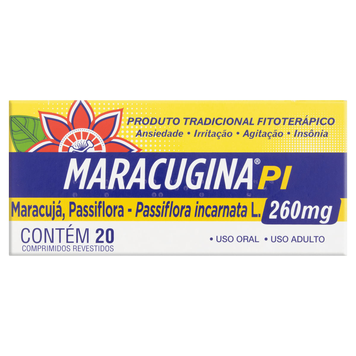 Maracugina 260 mcg 20 Comprimidos