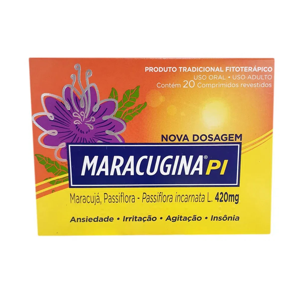 Maracugina Pi 420 mg 20 Comprimidos