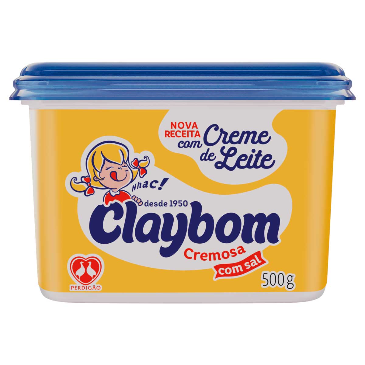 Margarina Cremosa com Sal Claybom Pote 500 g