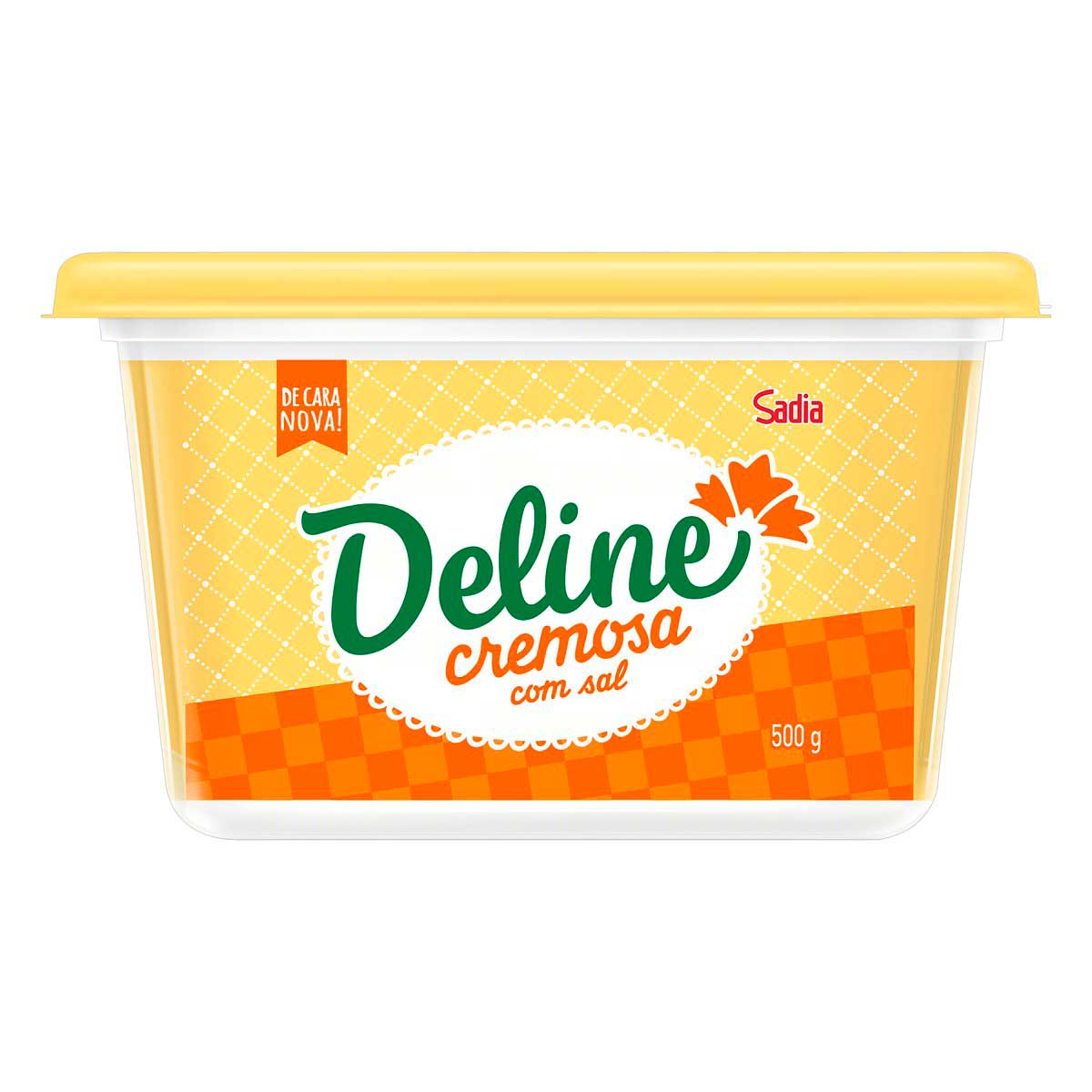 Margarina Cremosa com Sal Deline Pote 500 g